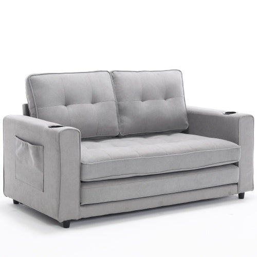 3-in-1 Convertible Futon Sofa Bed