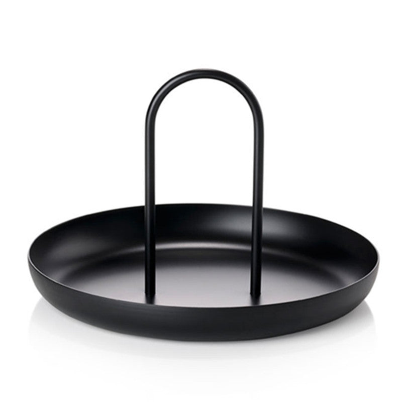 Scandinavian Sleek Round Decor Tray