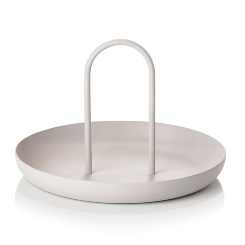 Scandinavian Sleek Round Decor Tray