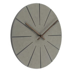 Wooden Wall Clock - Round Design for Living Room