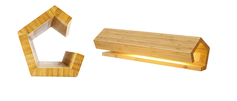 Bamboo LED Desk Lamp
