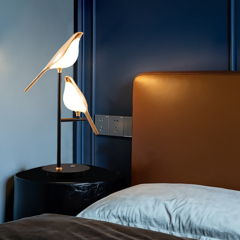 Modern Bird LED Lamp