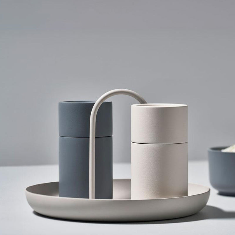 Scandinavian Sleek Round Decor Tray