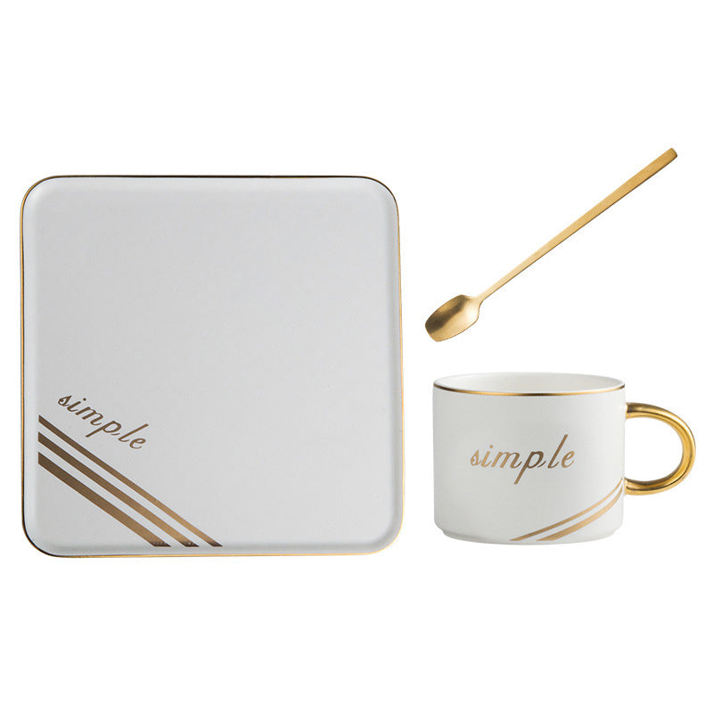 Elegant Nordic Ceramic Coffee Set