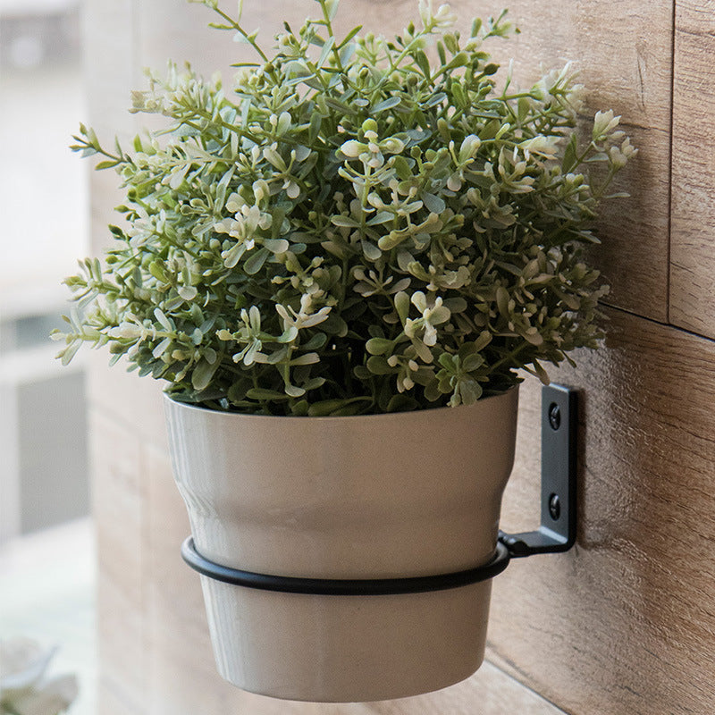 Iron Wall Planter Holder