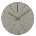 Wooden Wall Clock - Round Design for Living Room