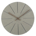 Wooden Wall Clock - Round Design for Living Room