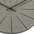 Wooden Wall Clock - Round Design for Living Room