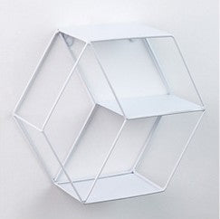 Hexagonal Wall Shelf