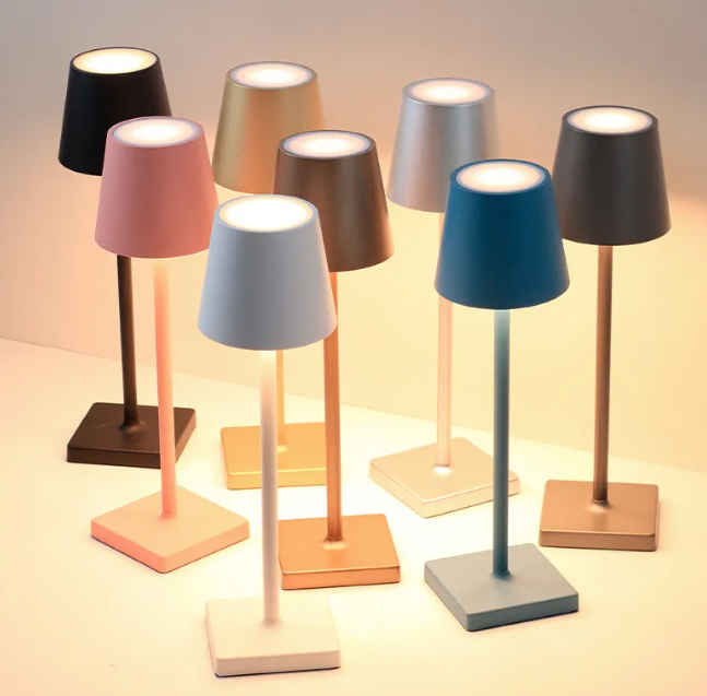 Sleek LED Charging Desk Lamp