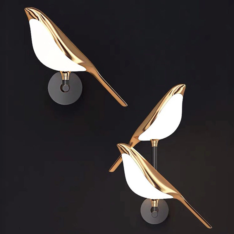 Modern Bird LED Lamp