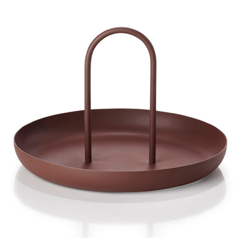 Scandinavian Sleek Round Decor Tray