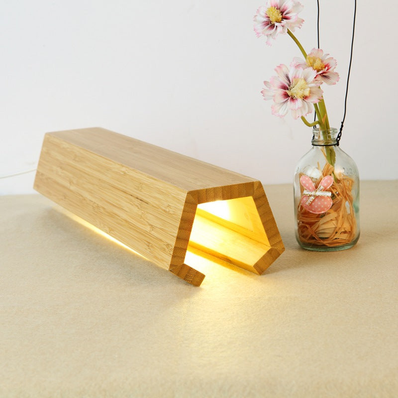 Bamboo LED Desk Lamp