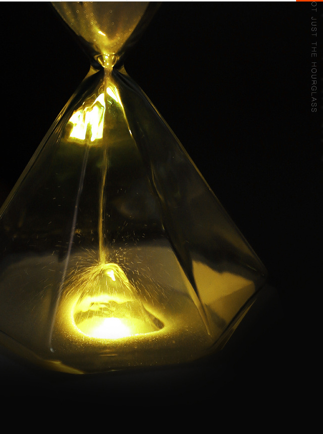Diamond Hourglass Night Light
