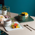 Elegant Nordic Ceramic Coffee Set