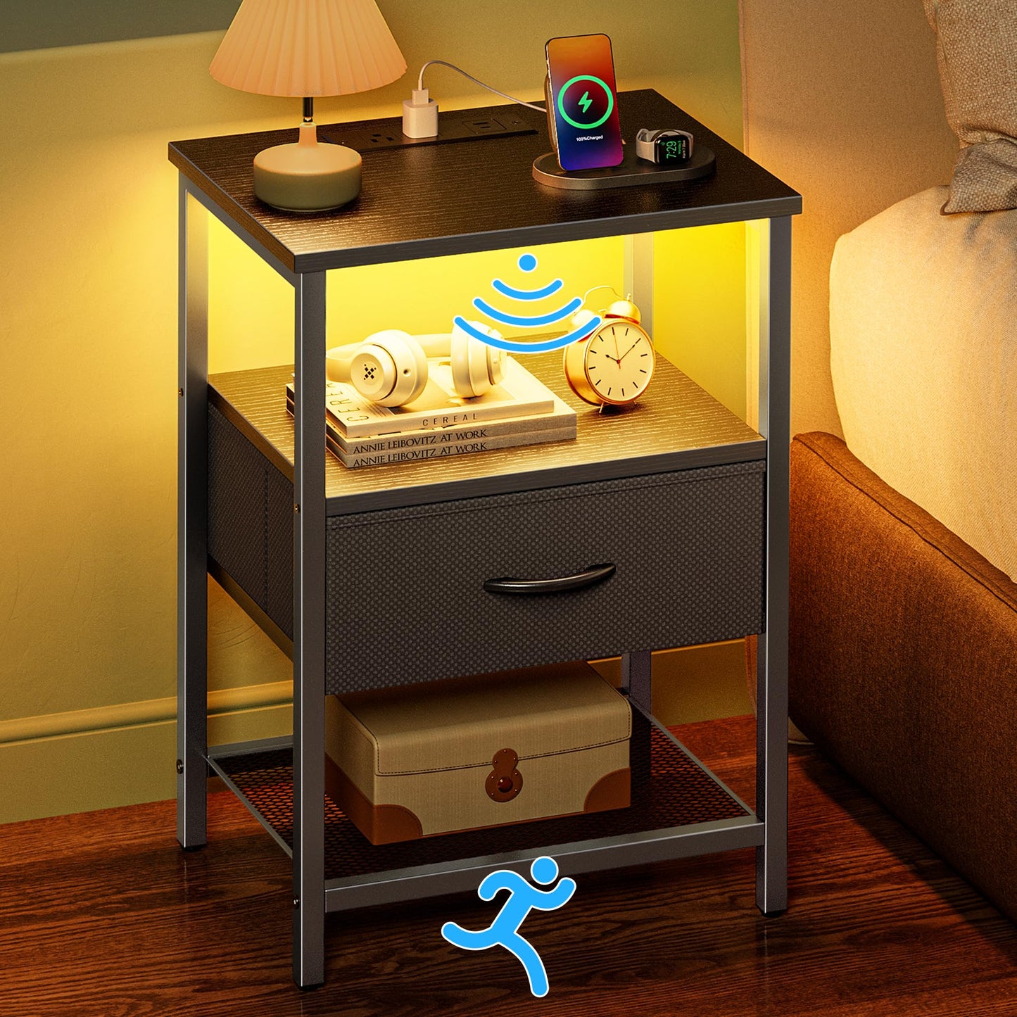 Motion-Sensor Nightstand