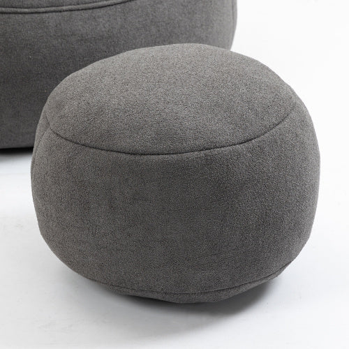Bean Bag Chair with Footrest