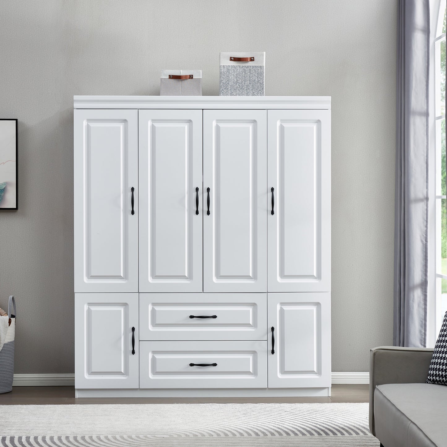 Freestanding Wardrobe Closet