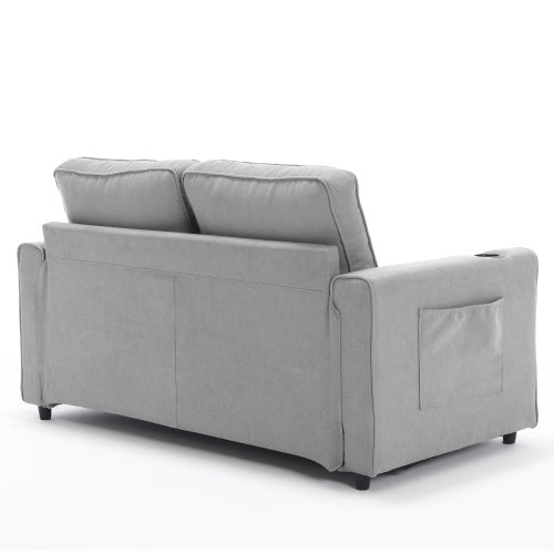 3-in-1 Convertible Futon Sofa Bed