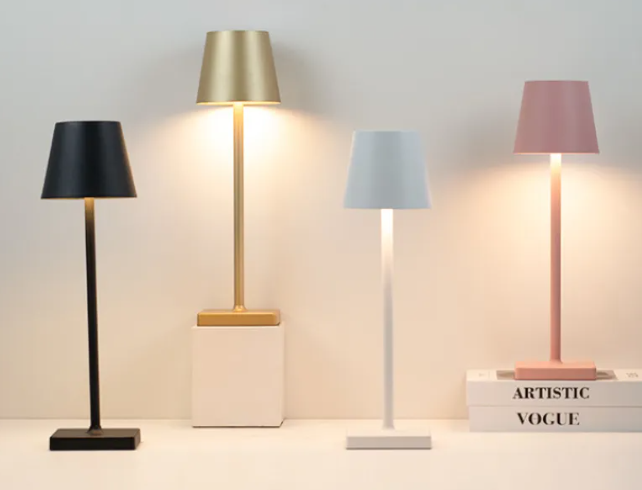 Sleek LED Charging Desk Lamp