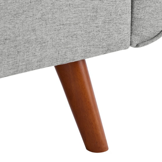Slate Linen Reclining Sofa