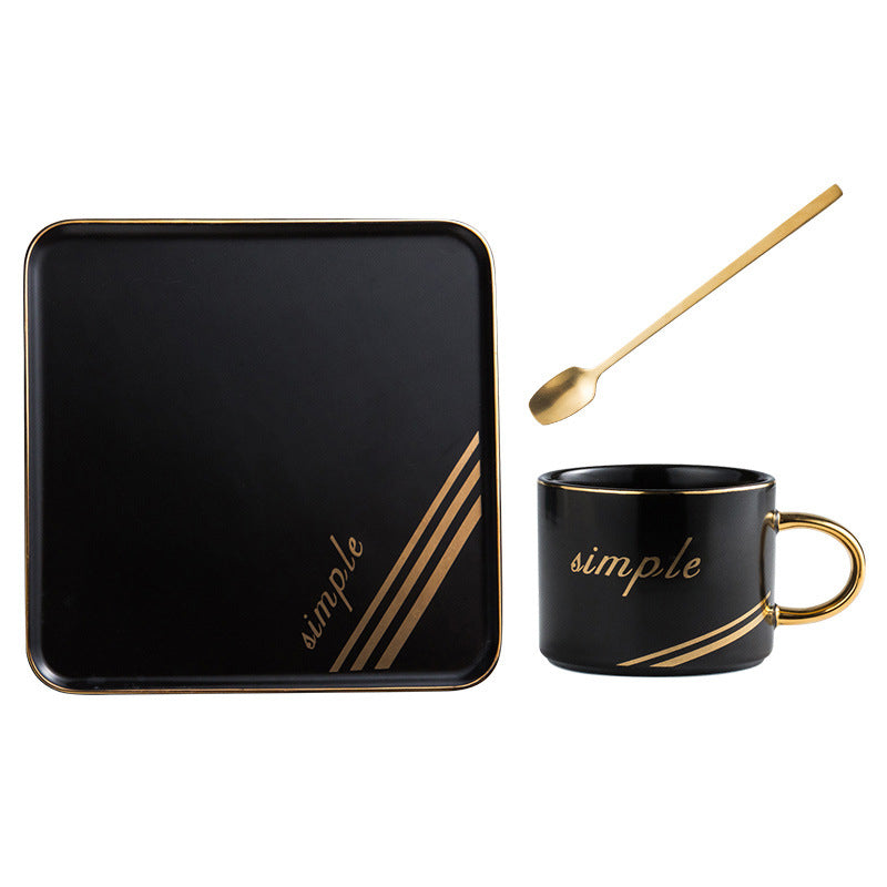 Elegant Nordic Ceramic Coffee Set